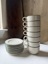 Load image into Gallery viewer, Vintage Homer Laughlin USA Lyrica Coffee Cup & Saucer Set