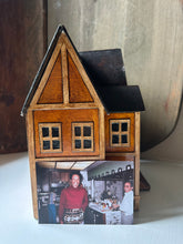 Load image into Gallery viewer, Handmade Miniature Paper Mache House Box