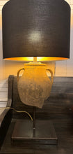 Load image into Gallery viewer, Artisan Like Earthy Worn Vessel Lamp