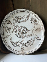 Load image into Gallery viewer, Vintage Michoacan Dove Pottery Platter