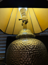 Load image into Gallery viewer, Hammered Silver Designer Looking Lamp