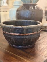 Load image into Gallery viewer, Primitive Wooden Barrel Planter
