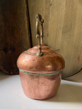 Load image into Gallery viewer, Antique Brass & Copper Kettle