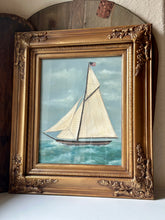 Load image into Gallery viewer, Original Shelby Geshay Sailboat Painting