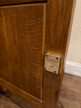 Load image into Gallery viewer, Oak Gothic Revival Sideboard