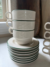 Load image into Gallery viewer, Vintage Homer Laughlin USA Lyrica Coffee Cup & Saucer Set