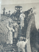 Load image into Gallery viewer, The Old Steps at Capri Engraving