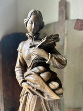 Load image into Gallery viewer, Handcarved St. Notburga of Rattenberg on Noble Wood