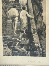 Load image into Gallery viewer, The Old Steps at Capri Engraving