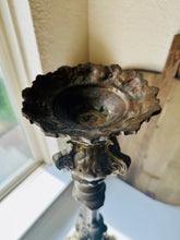 Load image into Gallery viewer, Antique Baroque Altar Pillar Candle Holder