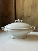 Load image into Gallery viewer, Antique Ironstone Vegetable Tureen