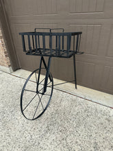 Load image into Gallery viewer, Wrought Iron Bike Plant Holder