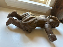 Load image into Gallery viewer, Vintage Wooden Cherub