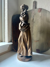 Load image into Gallery viewer, Handcarved St. Notburga of Rattenberg on Noble Wood