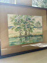 Load image into Gallery viewer, Bald Cypress Trees Watercolor