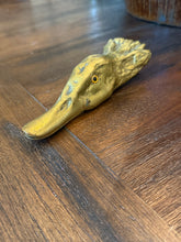 Load image into Gallery viewer, Brass Duck Head Letter Holder