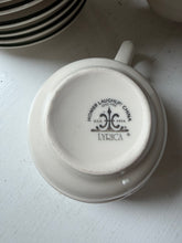 Load image into Gallery viewer, Vintage Homer Laughlin USA Lyrica Coffee Cup & Saucer Set