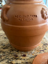 Load image into Gallery viewer, Vintage Terra Cotta Olive Oil Jar