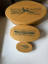 Load image into Gallery viewer, Vintage Hunting & Fishing Oval Box Set