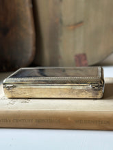 Load image into Gallery viewer, Silver Plated Jewelry Keepsake Case