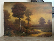 Load image into Gallery viewer, Vintage Oil Painting Landscape