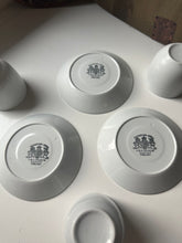 Load image into Gallery viewer, Antique J&G Meakin Hanley Coffee Cup Set