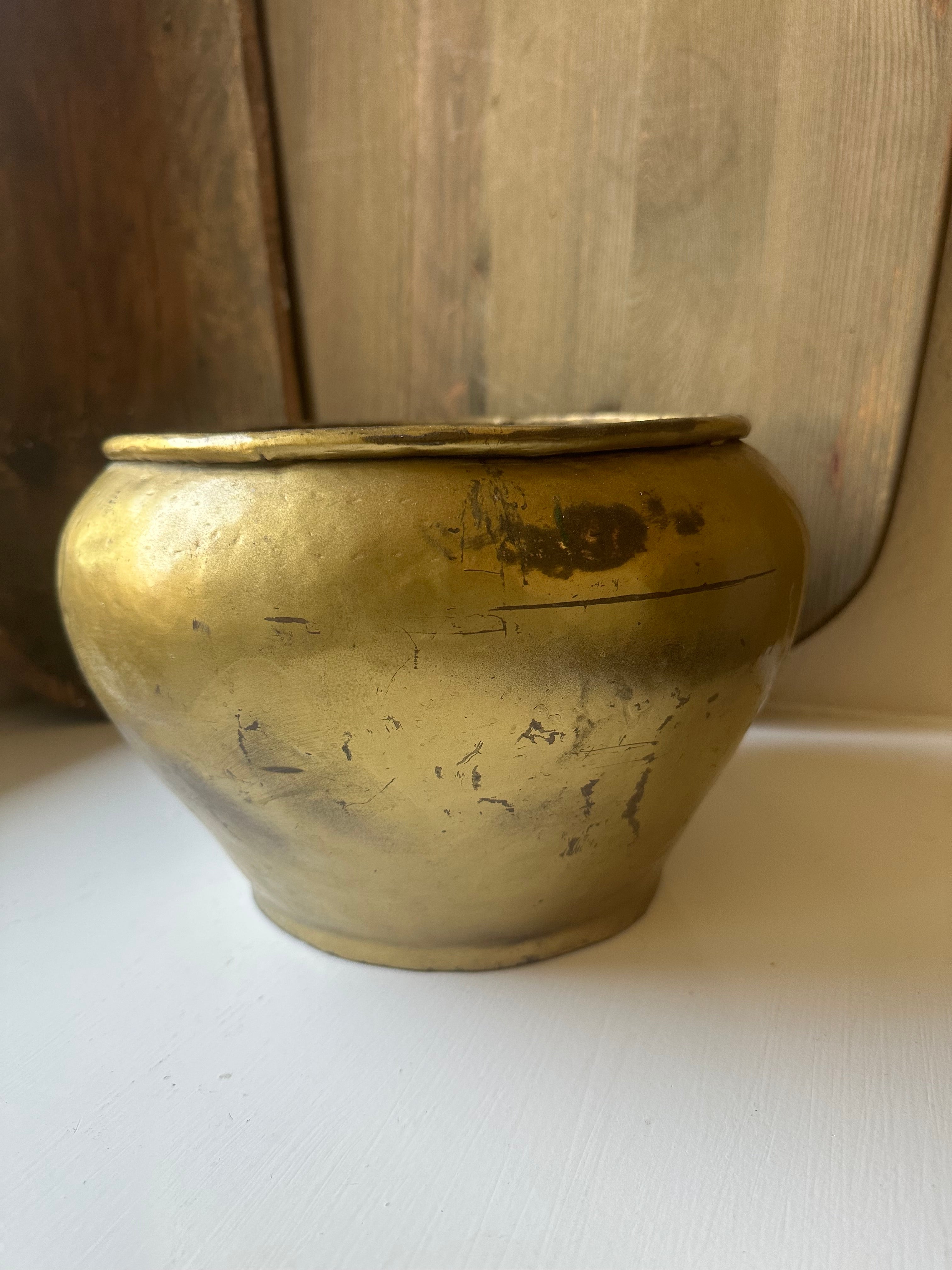Brass Planter – The Vintage Abode