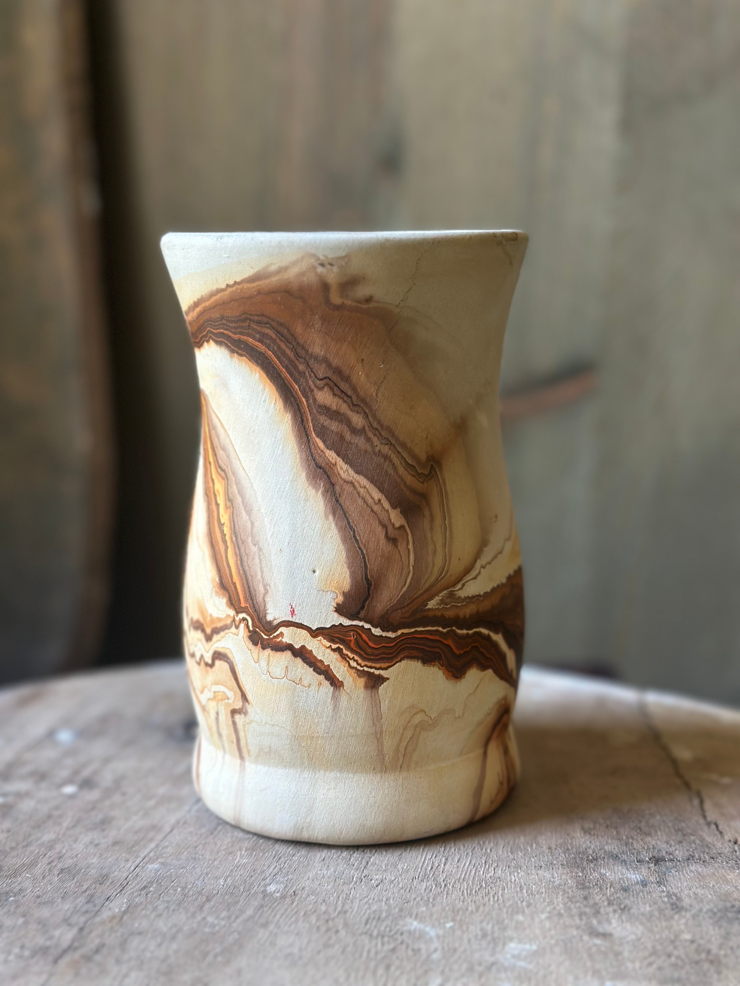Nemadji Pottery Vase – The Vintage Abode