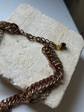Load image into Gallery viewer, Horse Brass Celtic Claddagh Necklace