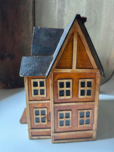 Load image into Gallery viewer, Handmade Miniature Paper Mache House Box