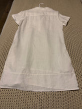 Load image into Gallery viewer, Garnet Hill Linen Relaxed Popover Shirtdress