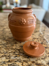 Load image into Gallery viewer, Vintage Terra Cotta Olive Oil Jar