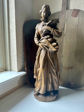 Load image into Gallery viewer, Handcarved St. Notburga of Rattenberg on Noble Wood