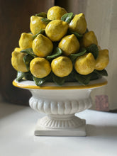 Load image into Gallery viewer, Vintage Glazed Ceramic Lemon Topiary in Urn
