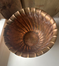 Load image into Gallery viewer, Large Brass Footed Planter