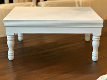 Load image into Gallery viewer, Large Linen White Table Riser