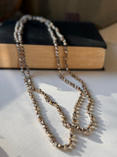 Load image into Gallery viewer, Smoky Crystal Faceted Beaded Necklace
