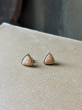 Load image into Gallery viewer, Druzy Stone Triangle Earrings
