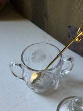 Load image into Gallery viewer, Vintage Etched Condiment Glass
