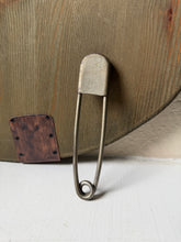 Load image into Gallery viewer, Large Vintage Metal Safety Pin
