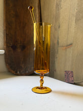 Load image into Gallery viewer, MCM Empoli Amber Cocktail Mixer &amp; Rod
