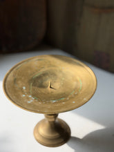 Load image into Gallery viewer, Brass Candle Pillar Holder
