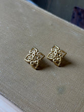 Load image into Gallery viewer, Vintage Givenchy Style Filigree Earrings
