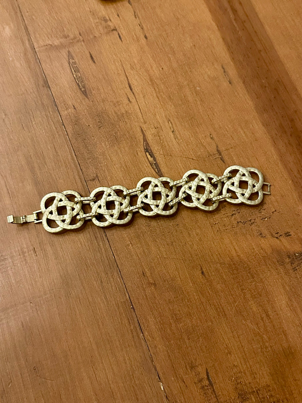 Lia Sophia Hammered Knot Bracelet