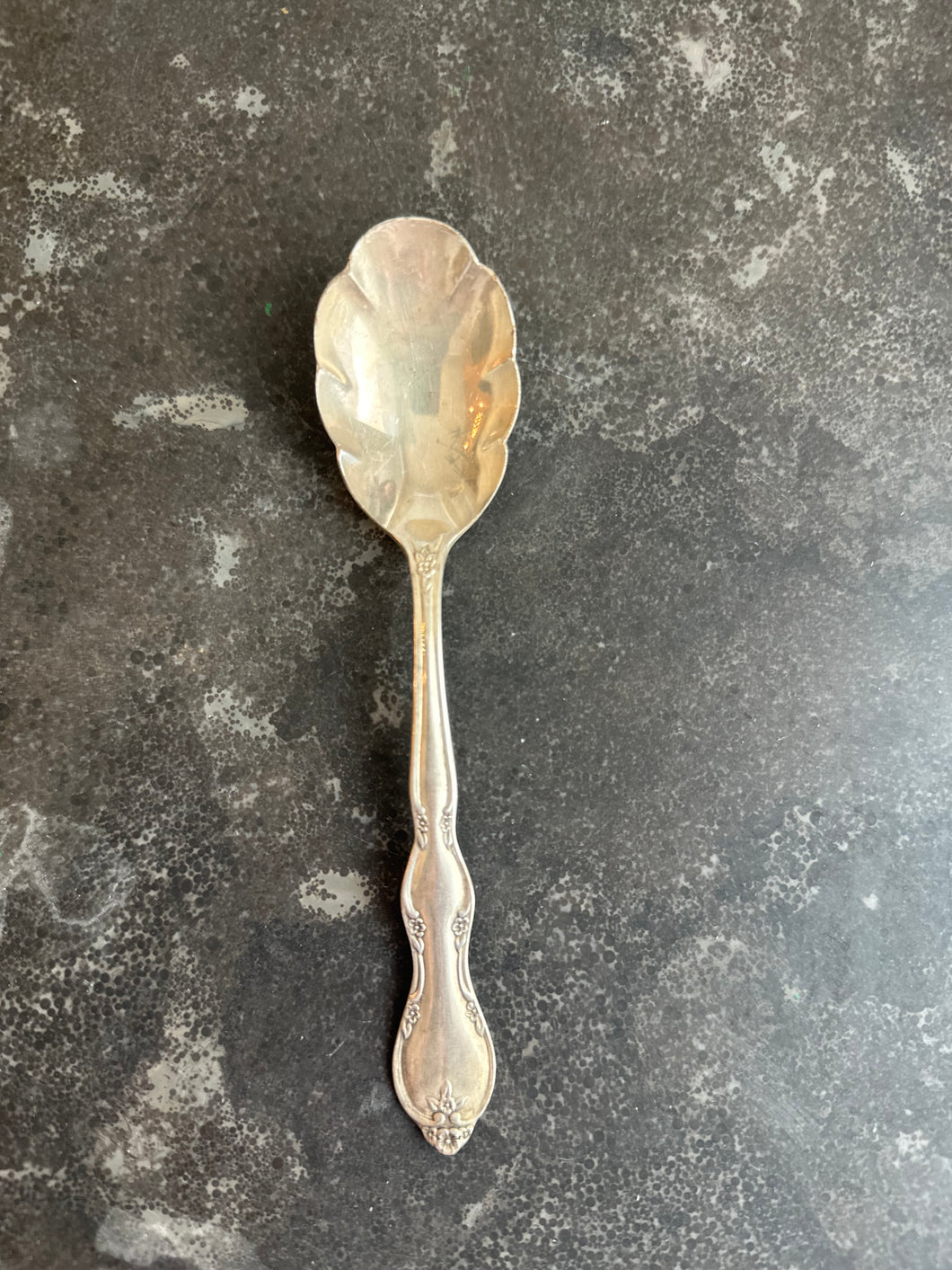 Vintage WM Rogers SP Sugar Spoon