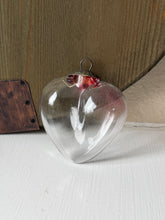 Load image into Gallery viewer, Glass Heart Ornament
