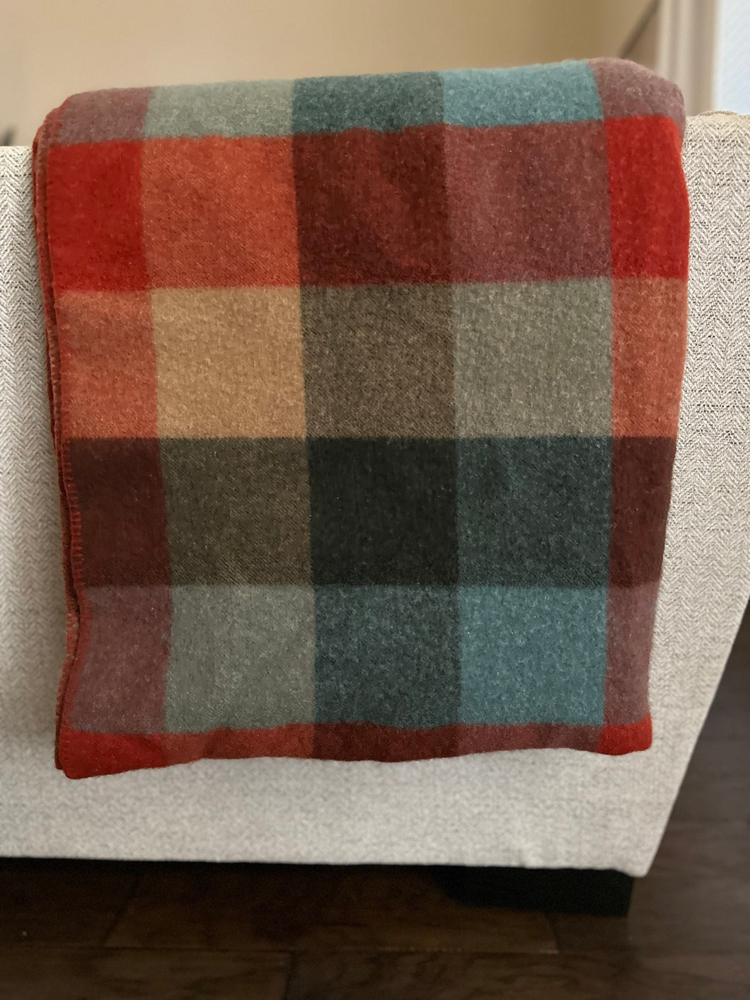 L.L. Bean Wool Fall Blanket