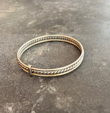 Load image into Gallery viewer, Artisan Multistranded Silver Bracelet
