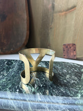 Load image into Gallery viewer, Gold Triangle Cuff
