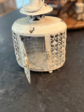 Load image into Gallery viewer, Oval Chippy Candle Lantern
